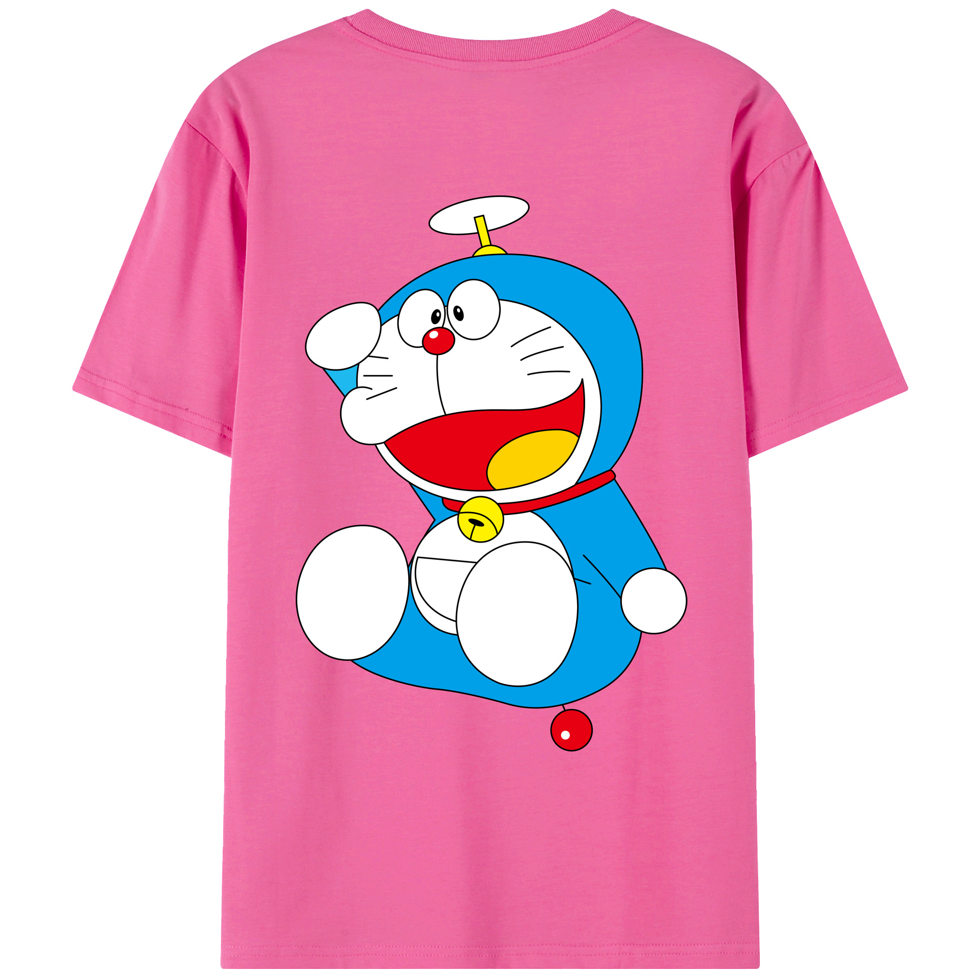 （画像用） ドラえもん Doraemon レディース半袖Tシャツ(バックプリント)